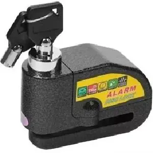 Candado Freno Disco Con Alarma Para Moto
