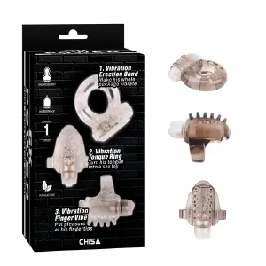 Set Anillos Vibradores Teasers Ring x 3