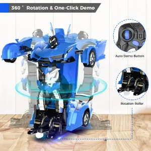 Carro Transforme Robot Control Remoto