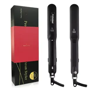 Plancha Cabello Vapor Keratina Argan