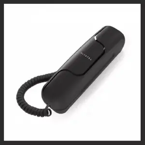 Teléfono Alcatel T06 fijo - color Negro