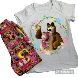 Pijama Piel de durazno Masha Y el Oso N