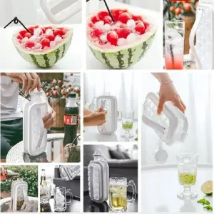 Botella para cubos de hielo, hielera por