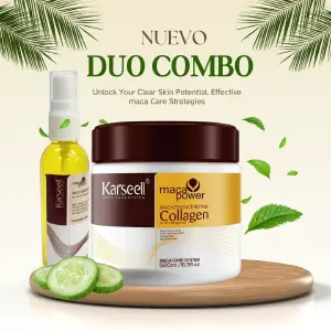 DUO ACEITE + CREMA KARSELL ORIGINAL: La Solución Definitiva para tu Cabello - DUO ACEITE + CREMA KARSELL ORIGINAL