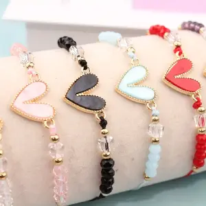 Pulseras de Corazón Grande Set x 3 Pieza