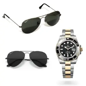 KIT(ROLEX+RAYBAN)