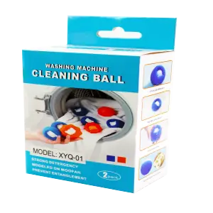 BOLA DE LIMPIEZA PARA LAVADORA X2