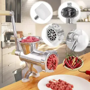 Molino Para Carne Manual Portátil: La Solución Perfecta para Preparar Tus Recetas Caseras - Molino Para Carne Manual Portatil