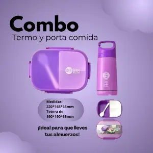 Combo de termo y lonchera