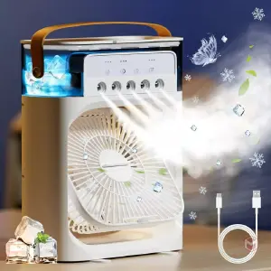 VENTILADOR, ENFRIADOR DE AIRE Y DIFUSOR