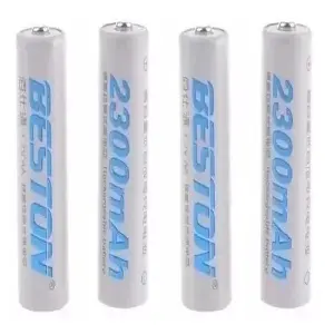 Pila Bateria Recargable Beston Aa X 4U