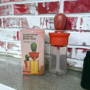 Dispensador de Aceite Con Brocha