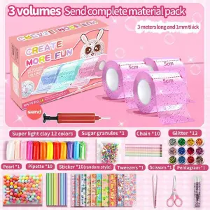 KIT CINTA DECORATIVA + ESCARCHA
