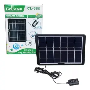 PANEL SOLAR CCLAMP • Sirve para cargar c