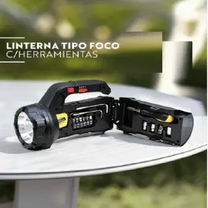 Linterna con Herramienta Multifuncional