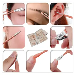 Kit Profesional de Manicura y Pedicura: 18 Piezas - Kit 18 Pcz Manicura Pedicura Profesional