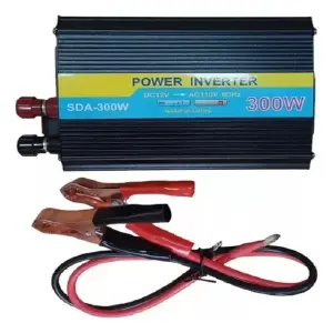 INVERSOR 300W -DC 12V→ AC 110V -Posee ca