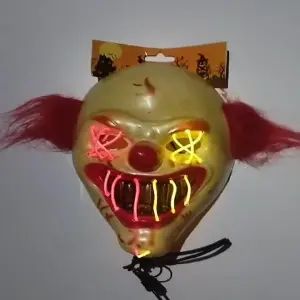 Máscara Payaso Luz Led