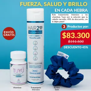 Vitaminas Anticaída + Tratamiento