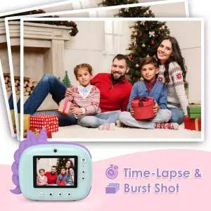 Cámara con mini impresora