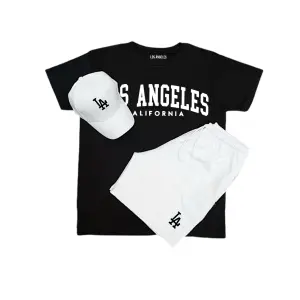 Camiseta+ Pantaloneta+ Gorra,Los Angeles