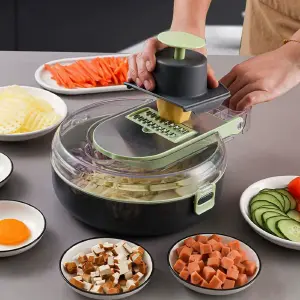 Picador Rallador de alimentos 9 en 1