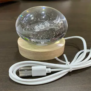 Lampara Luz de Noche con Esfera DR007