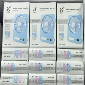 Ventilador Recargable Lámpara Led