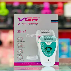 Depiladora Eléctrica Vgr V-722 Afeitado