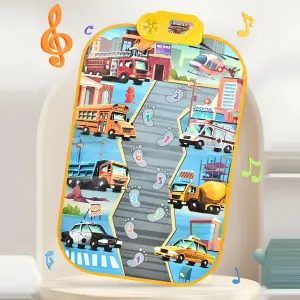 Tapete Musical Interactivo Vehiculos Son