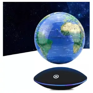 Lámpara Led Globo Terráqueo Flotante