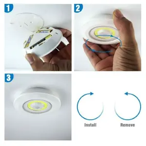 Lámparas Luz Led Ergonómicas X3 Control