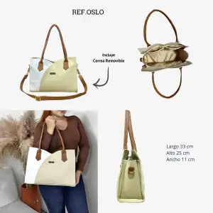 Bolso Karla Chacon Oslo Beige