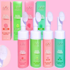 Espuma facial limpiadora
