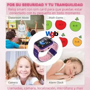 reloj para niños con GPS y sim