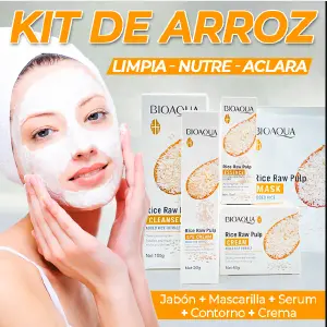 COMBO COMPLETO DE ARROZ X5 PROD. + CAJA
