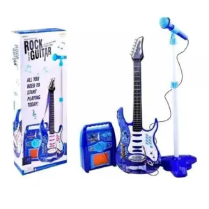 Guitarra Eléctrica De Juguete Microfono