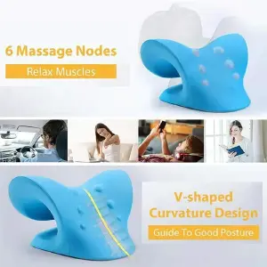 Estirador de cuello para aliviar el dolo