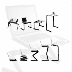 Mesa Plegable Portátil 2 Ventiladores T8