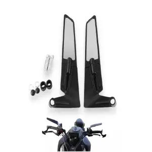 Espejos aleron naked racing moto