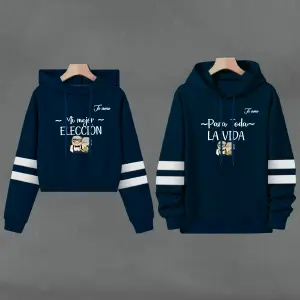 Buso Buzo, Hoodie ABUELOS F AZUL OSCURO