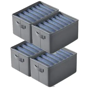 Organizador De Ropa Plegable X4: El Secreto Para Un Armario Ordenado - Organizador De Ropa Plegable X4