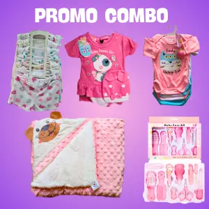 COMBO ROPA PARA BEBE NIÑA