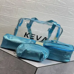 Set De Cosmetiqueras x4 Brillantes