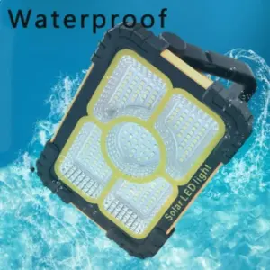 LAMPARA SOLAR  RECARGABLE MULTIFUNCIONAL
