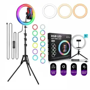 ARO LED RGB 26CM SIN TRIPOIDE