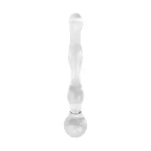 Dildo de vidrio - Waves - 18 CM