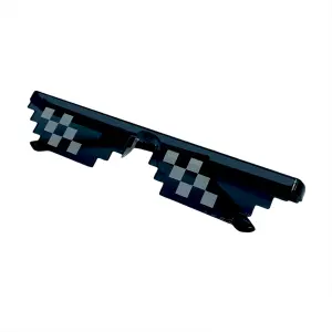Gafas Pixeladas - Negro DROP