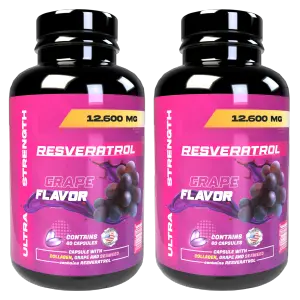 Resveratrol Ultra Strength X2Und 12600mg