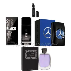 212 vip b+Mercedes benz+Hawas+perfumero